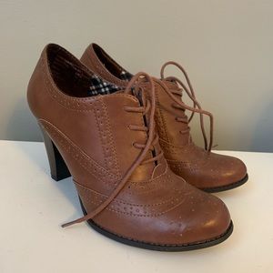 Brown booties for SALE!